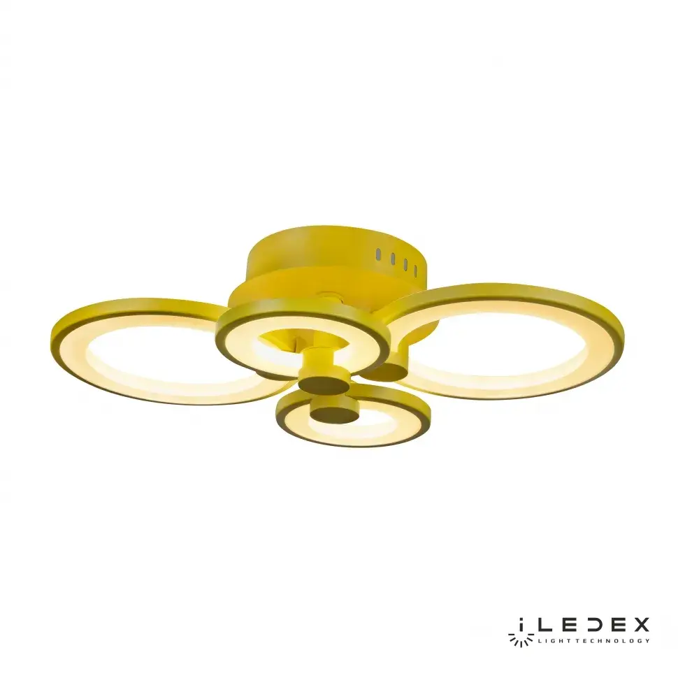 Люстра iLedex A001/4 BLUE RING — синий