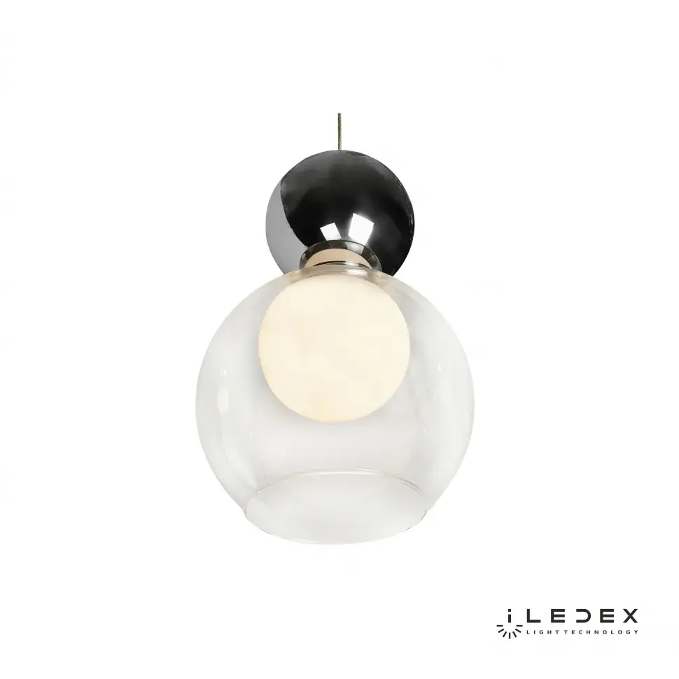 Светильник iLedex C4476-3L CR BLOSSOM — хром, ракурс 2