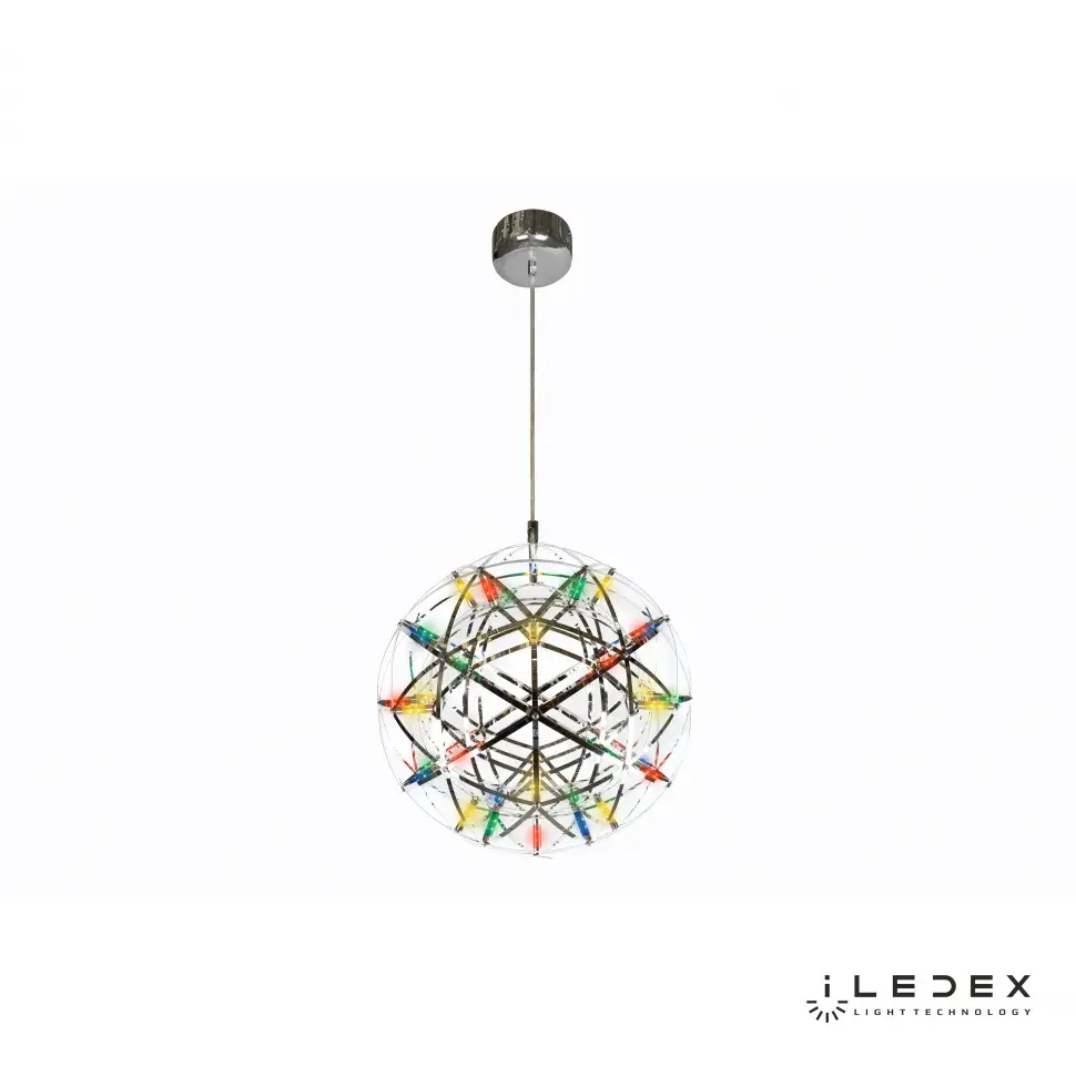 Люстра iLedex FG 400-42 RGB CR STRATOSPHERE — хром, ракурс 2
