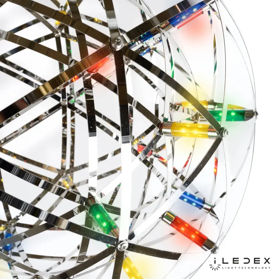 Люстра iLedex FG 400-42 RGB CR STRATOSPHERE — хром, ракурс 3