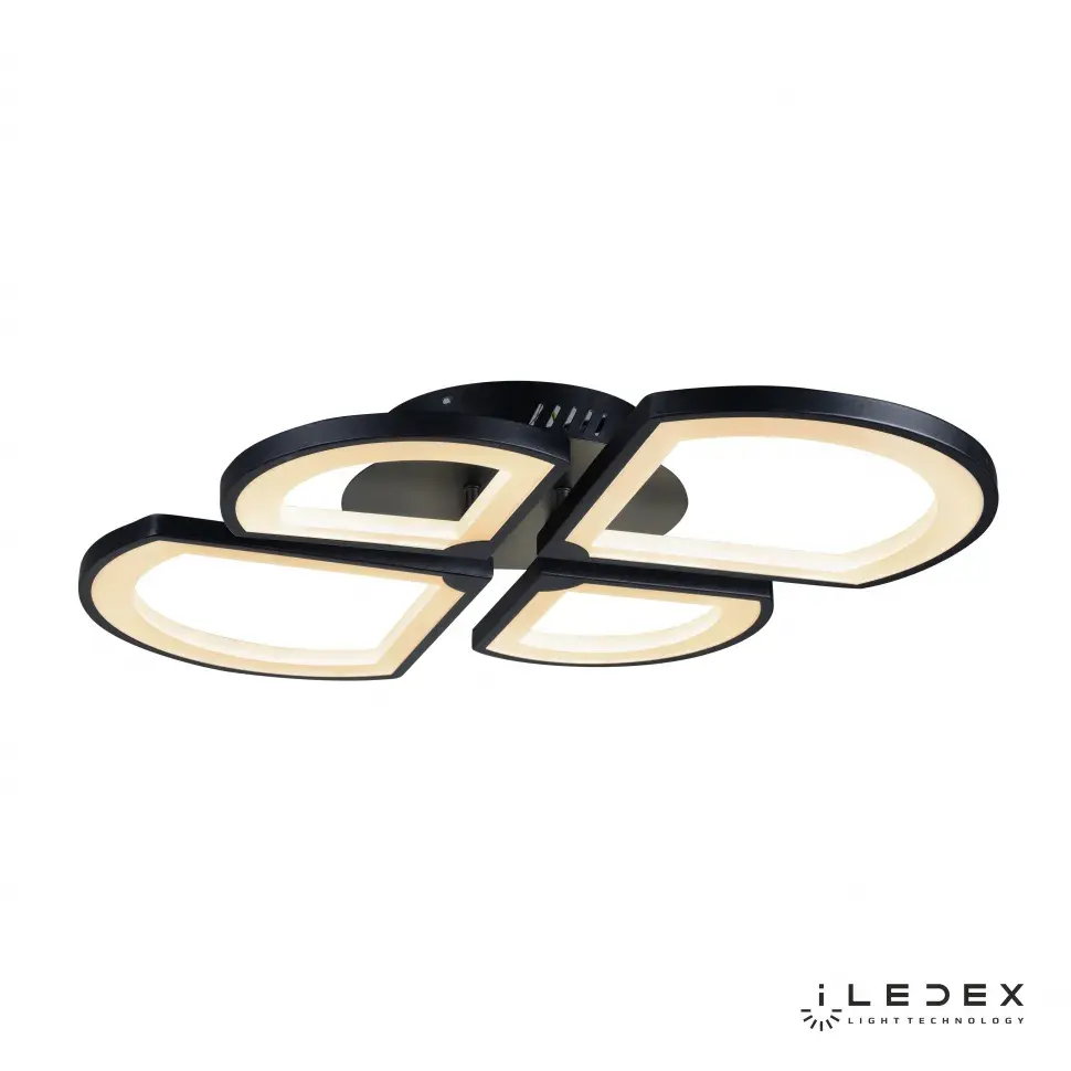 Люстра iLedex X024-4 BK RIVER — черный