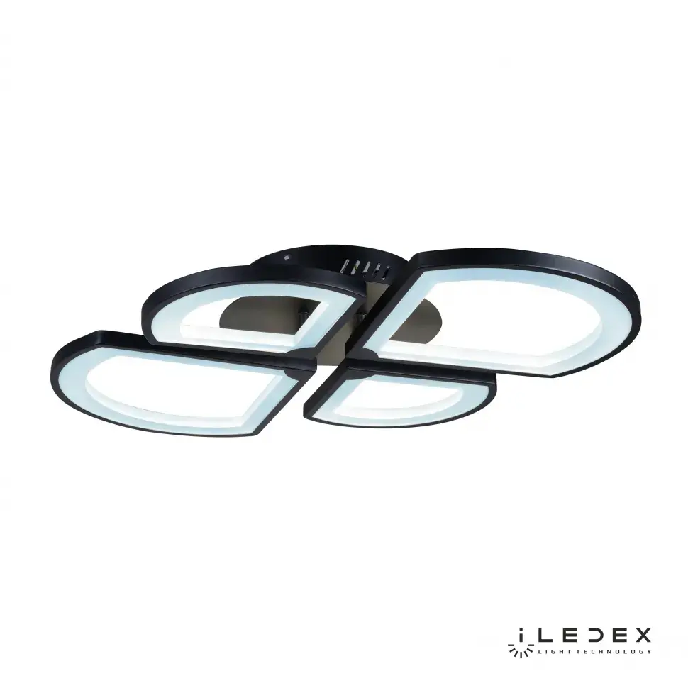 Люстра iLedex X024-4 BK RIVER — черный