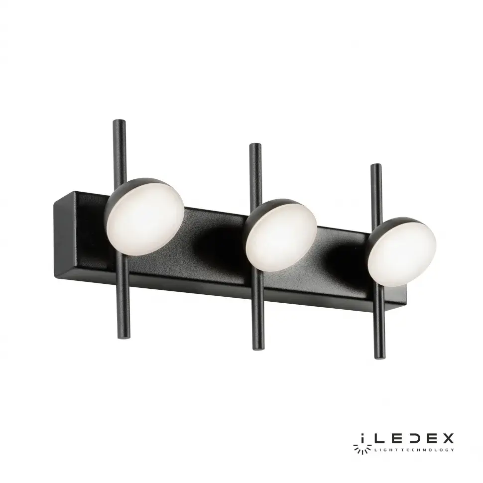 Бра iLedex X088209 9W BK INEFABLE — черный