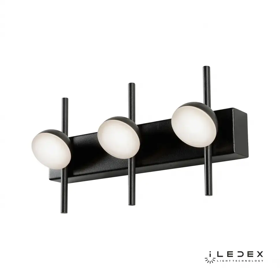 Бра iLedex X088209 9W BK INEFABLE — черный