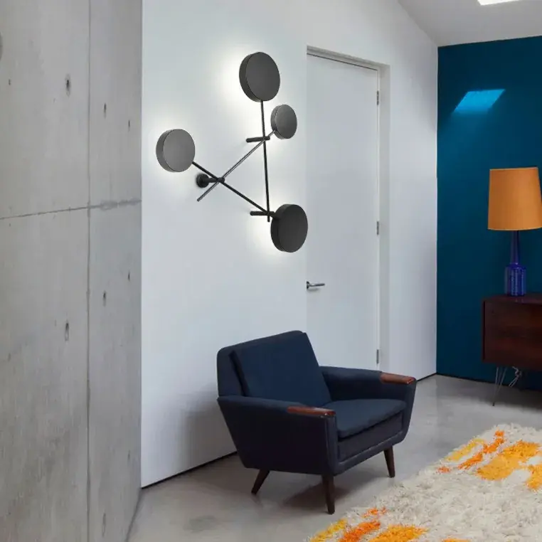 Бра Imperium Loft 101537-26 IRIDE BERNHARDT DOTS — черный, ракурс 10