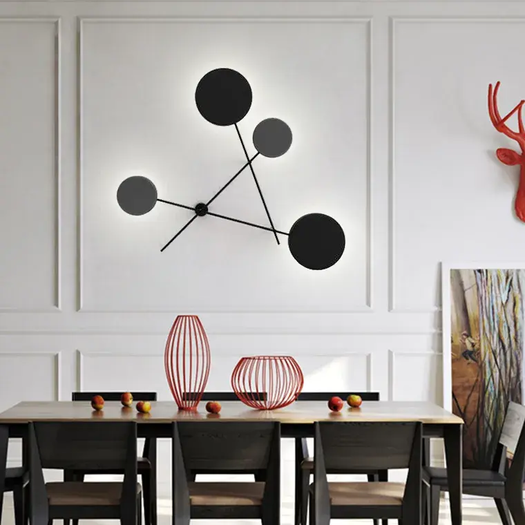 Бра Imperium Loft 101537-26 IRIDE BERNHARDT DOTS — черный, ракурс 11