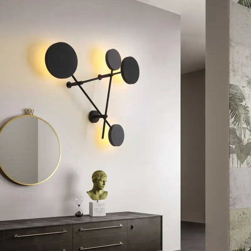 Бра Imperium Loft 101537-26 IRIDE BERNHARDT DOTS — черный, ракурс 22