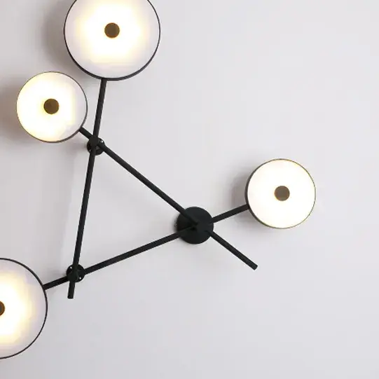 Бра Imperium Loft 101537-26 IRIDE BERNHARDT DOTS — черный, ракурс 25