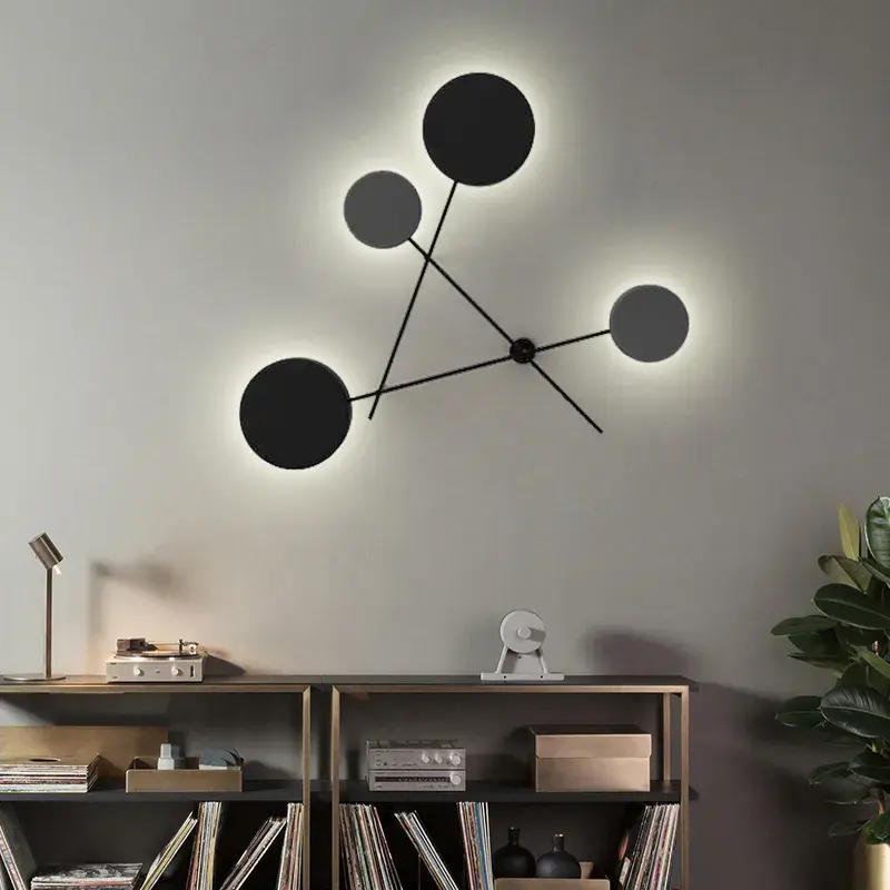 Бра Imperium Loft 101537-26 IRIDE BERNHARDT DOTS — черный, ракурс 5