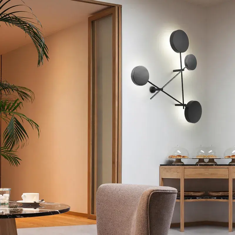 Бра Imperium Loft 101537-26 IRIDE BERNHARDT DOTS — черный, ракурс 7