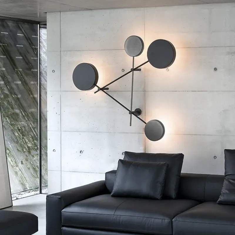 Бра Imperium Loft 101537-26 IRIDE BERNHARDT DOTS — черный, ракурс 8
