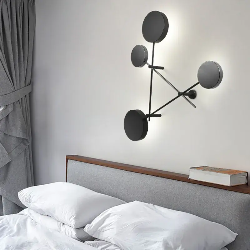 Бра Imperium Loft 101537-26 IRIDE BERNHARDT DOTS — черный, ракурс 9