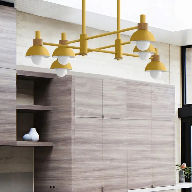 Люстра Imperium Loft 101570-26 FANTA — желтый, ракурс 6