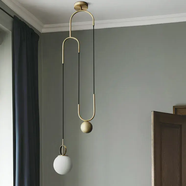 Светильник Imperium Loft 101835-26 NEWTON — латунь, ракурс 14