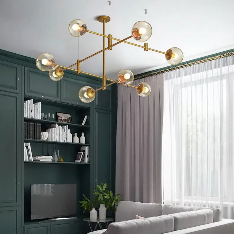 Люстра Imperium Loft 140725-26 GAP — золотой, ракурс 7