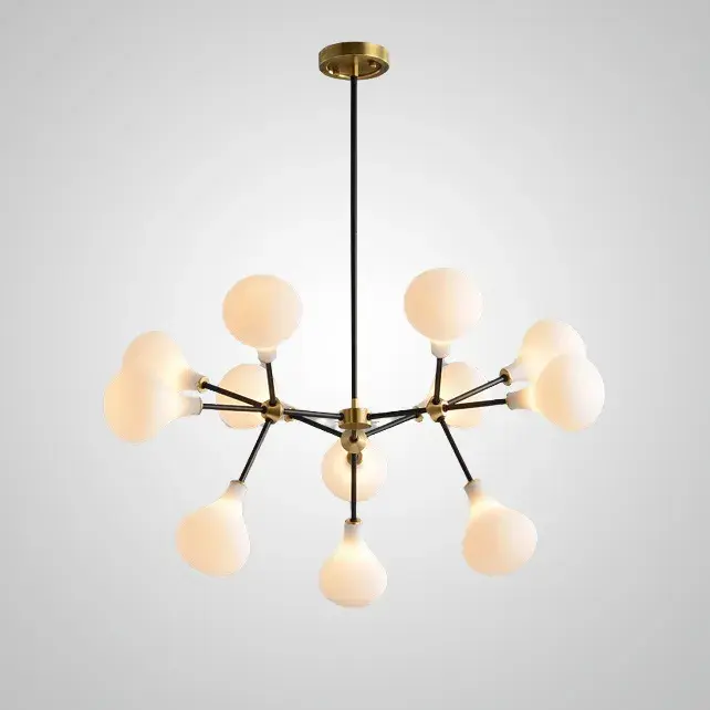 Люстра Imperium Loft 193419-23 ANKER — латунь, ракурс 4