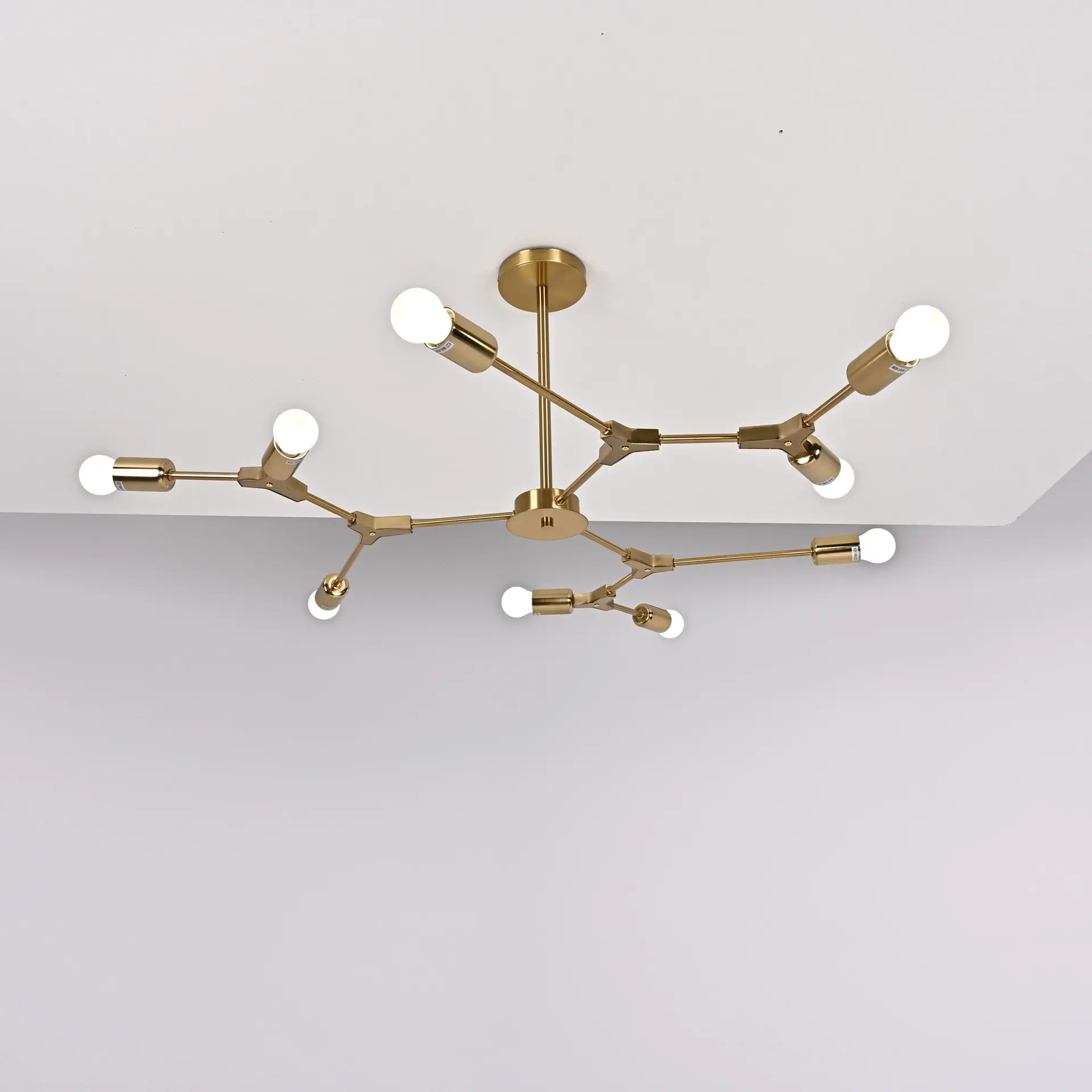 Люстра Imperium Loft 193584-26 LATE — латунь, ракурс 7