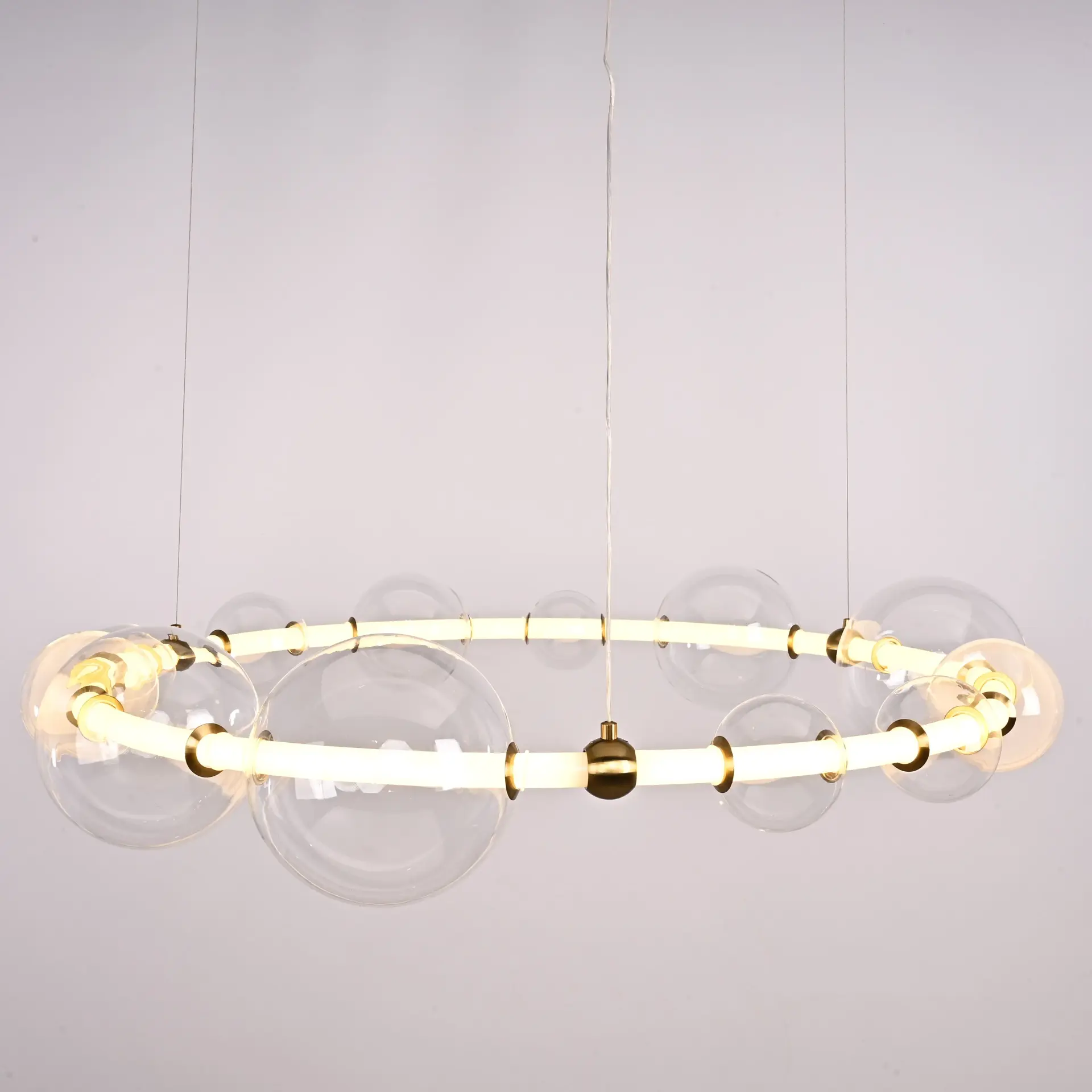 Светильник Imperium Loft 195006-23 SESSA RING — латунь, ракурс 7