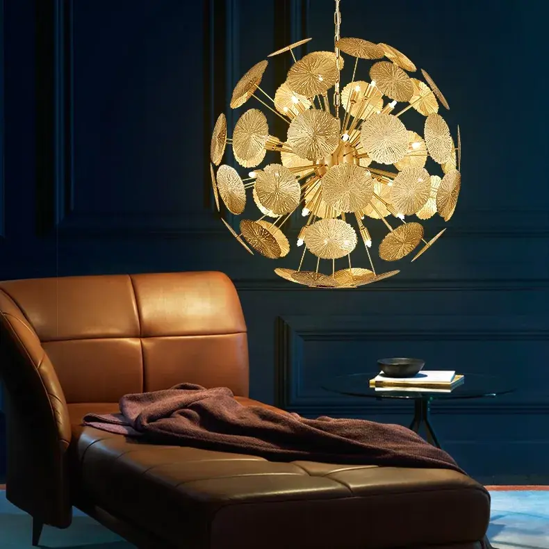 Светильник Imperium Loft 203837-26 INCA — латунь, ракурс 14
