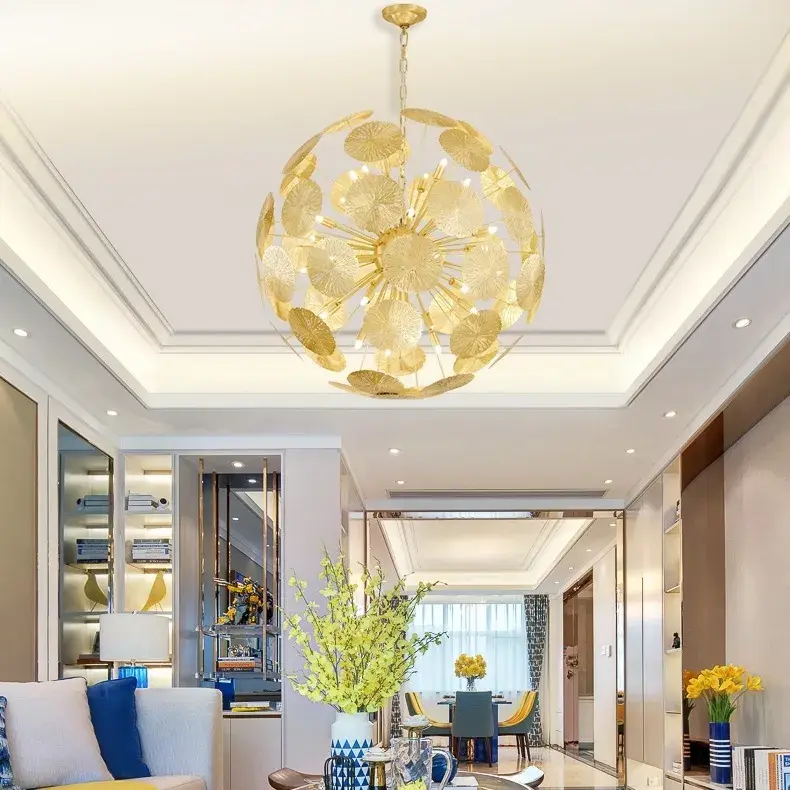 Светильник Imperium Loft 203838-26 INCA — латунь, ракурс 16