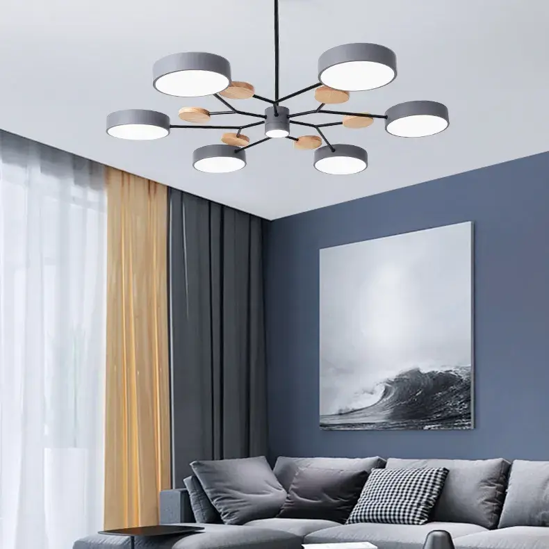Люстра Imperium Loft 207857-26 MEADE — черный, ракурс 2
