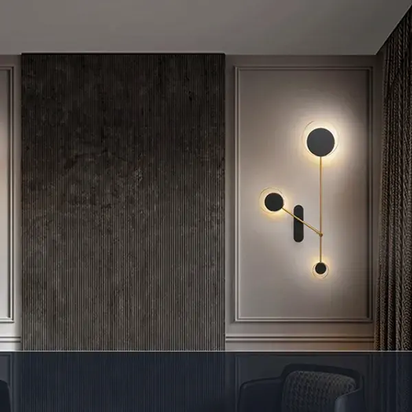 Бра Imperium Loft 211953-26 TINT TRIO — черный, ракурс 4