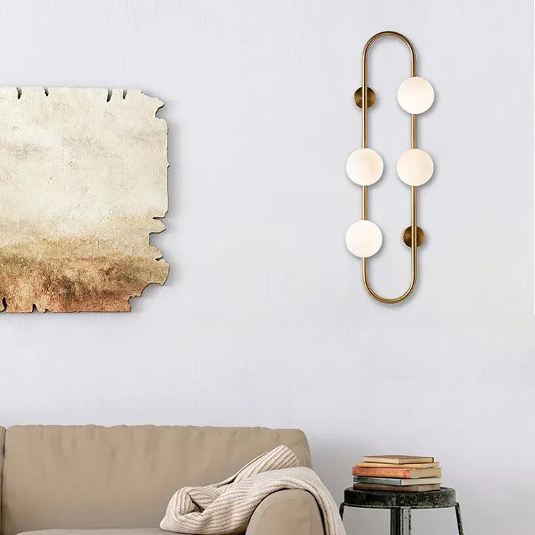 Бра Imperium Loft 213736-26 HOOP — золотой, ракурс 4