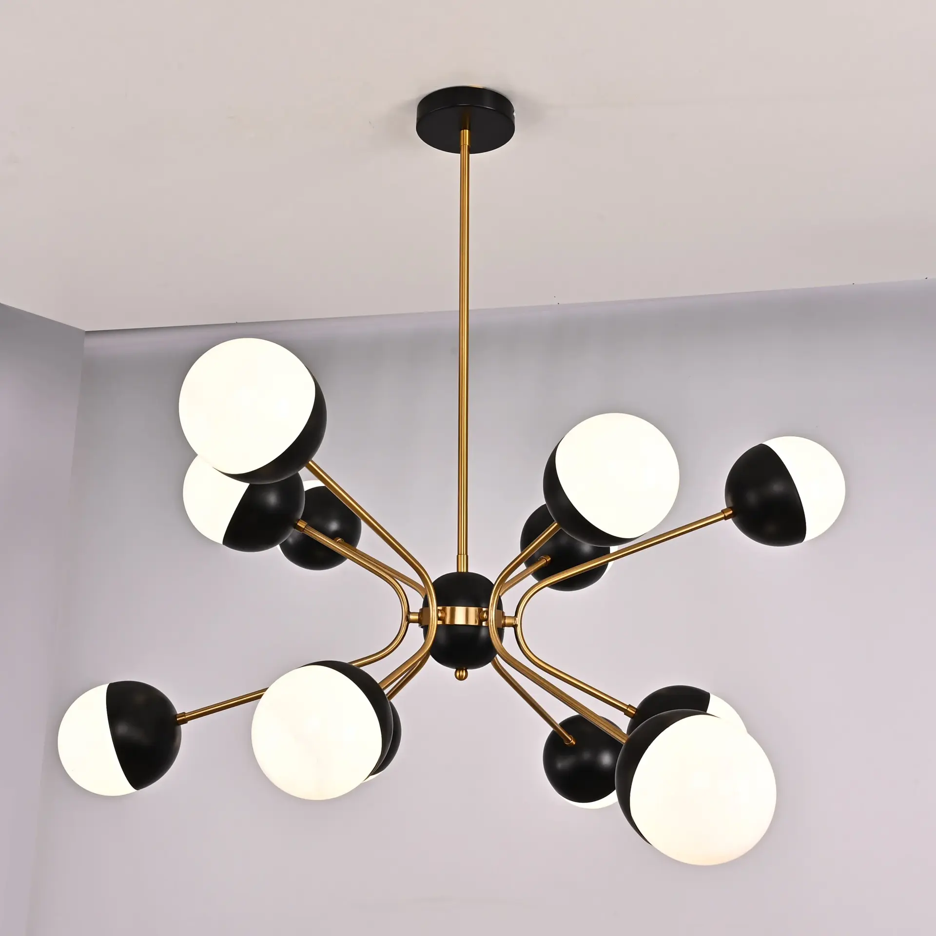 Люстра Imperium Loft 74932-22 REWIRE C.ORB — черный, ракурс 2