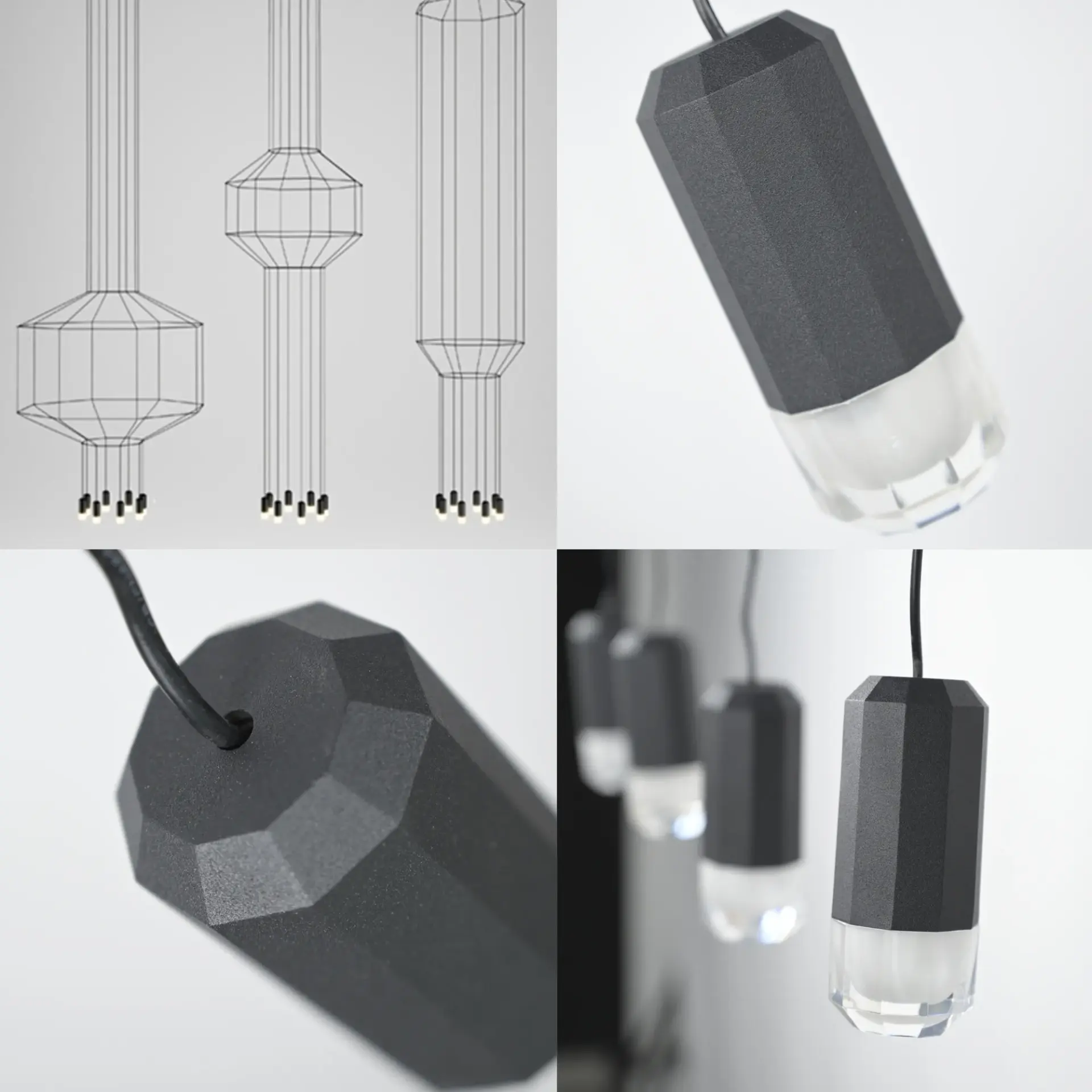 Бра Imperium Loft 84572-22 VIBIA — черный, ракурс 2