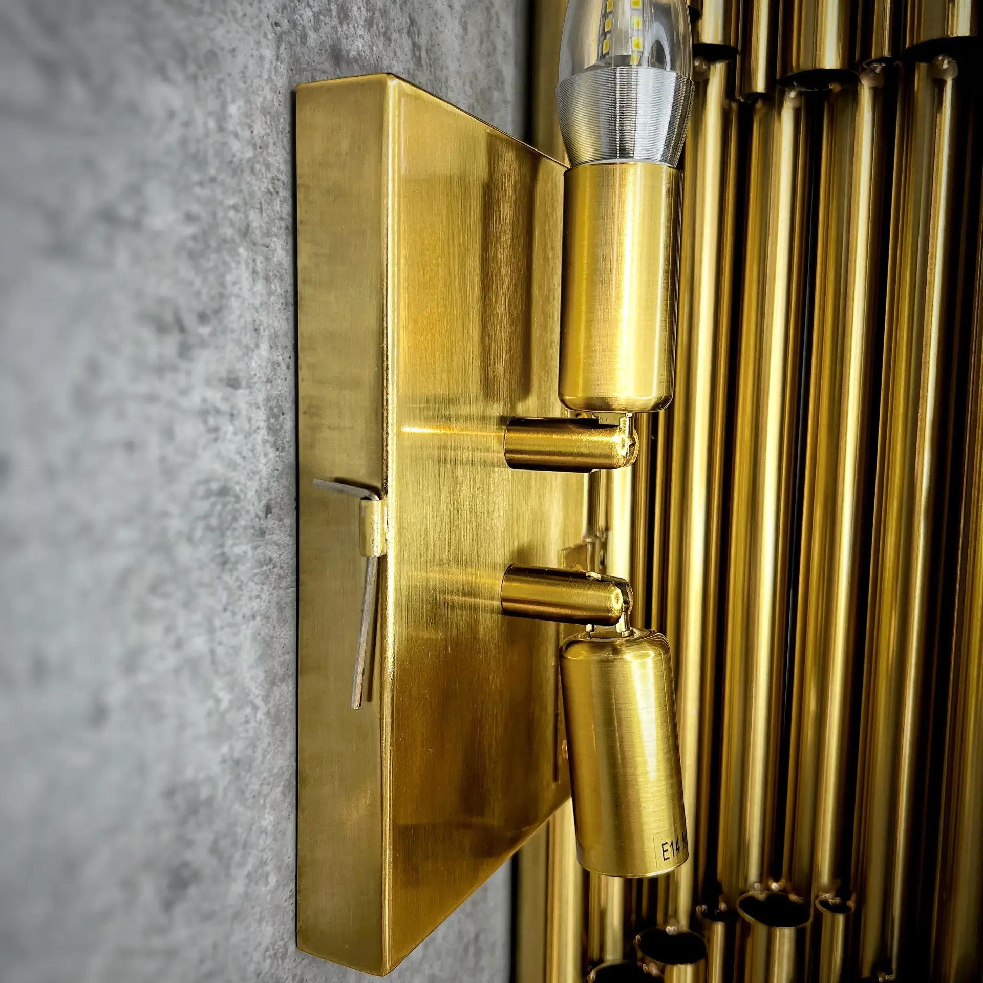 Бра Imperium Loft 84834-22 BRUBECK — латунь, ракурс 11