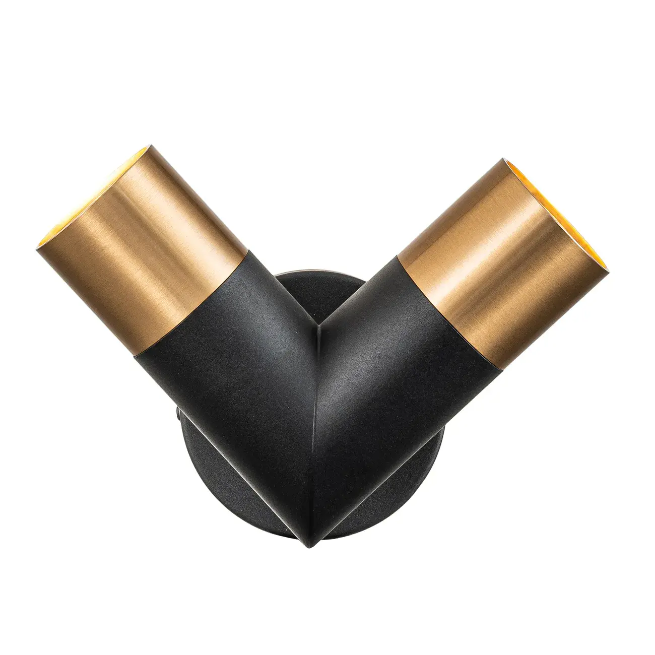 Бра Indigo V000454 DOPPIO — черный, ракурс 3