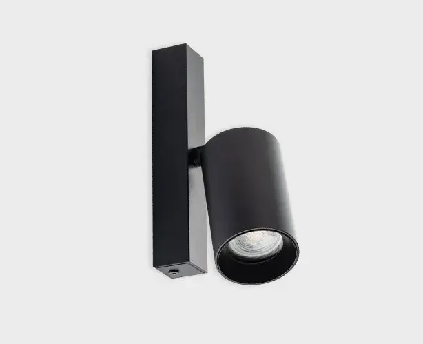 Спот Italline DANNY E1 black — черный, ракурс 3