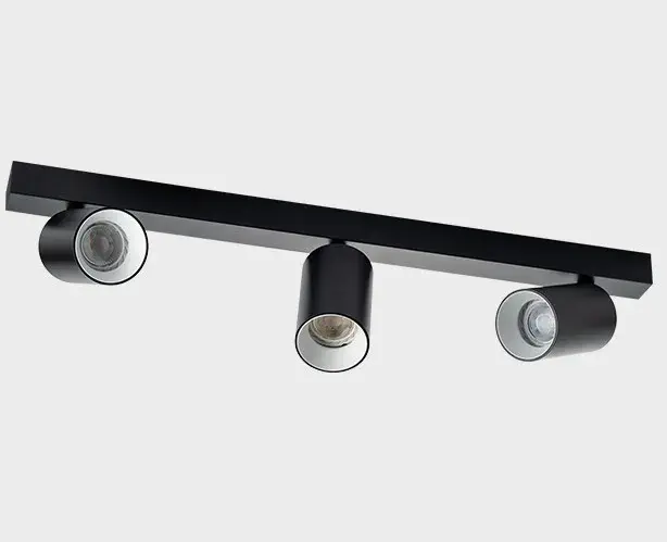 Спот Italline DANNY E3 black — черный, ракурс 3