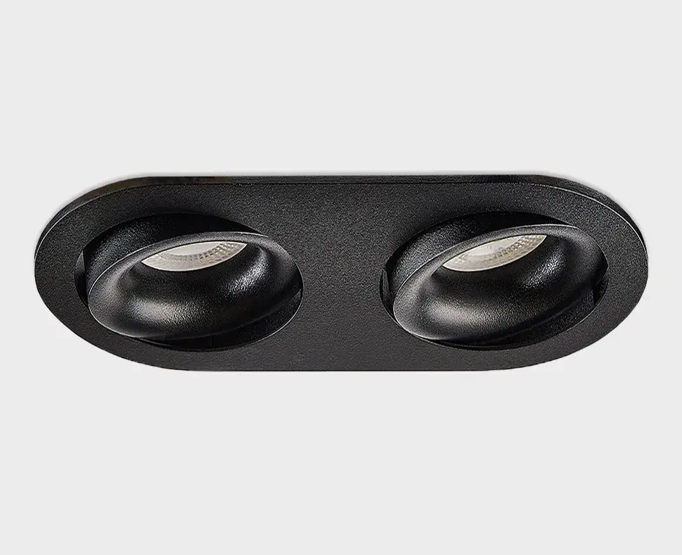 Точечный светильник Italline DE-2002 black — черный