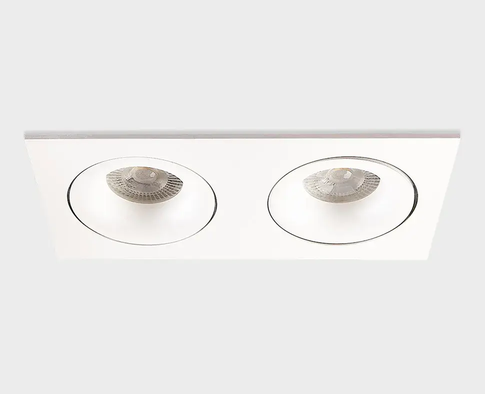 Точечный светильник Italline DE-202 white — белый, ракурс 2