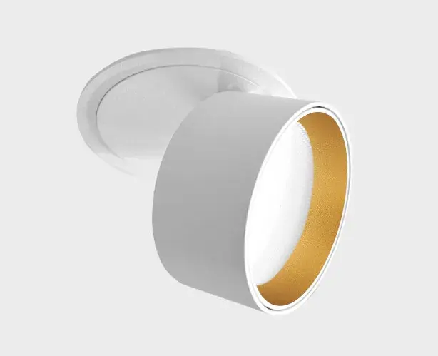 Точечный светильник Italline IT02-009 white 3000K — белый, ракурс 3