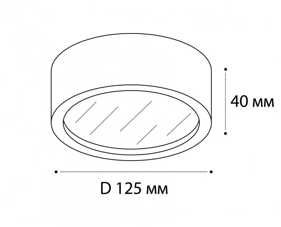 Точечный светильник Italline M04-525-125 black 4000K — черный