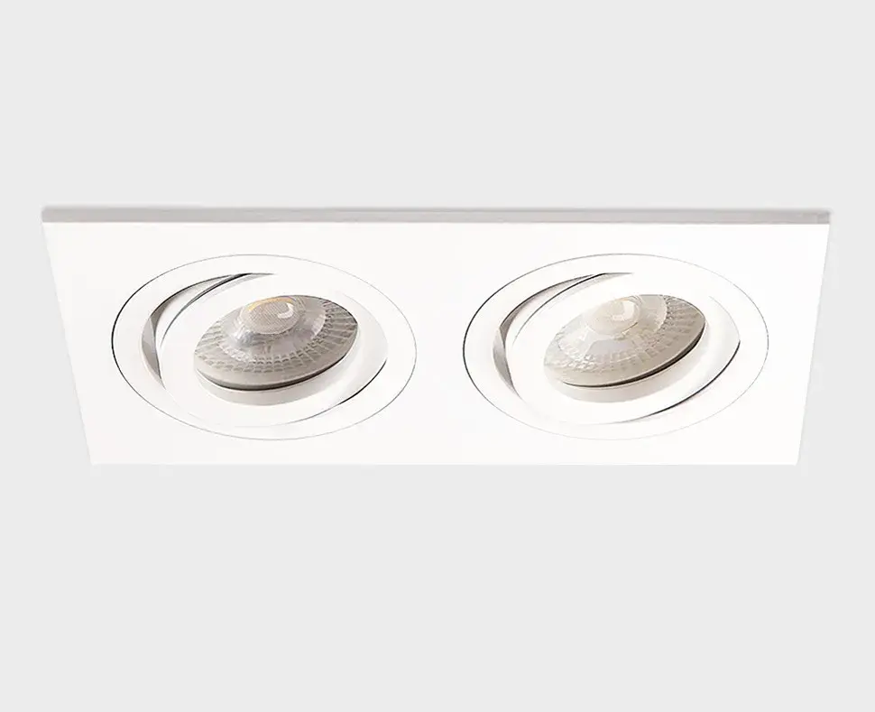 Точечный светильник Italline SAG203-4 white/white — белый, ракурс 4