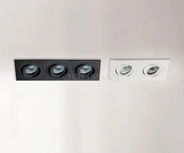 Точечный светильник Italline SAG203-4 white/white — белый, ракурс 5