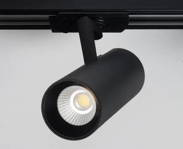 Светильник для однофазного трека Italline TR 3007 black 4000K — черный, ракурс 2