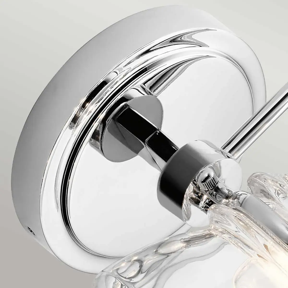 Светильник для ванной комнаты Kichler KL-TALLAND1-PC-BATH — хром, ракурс 4