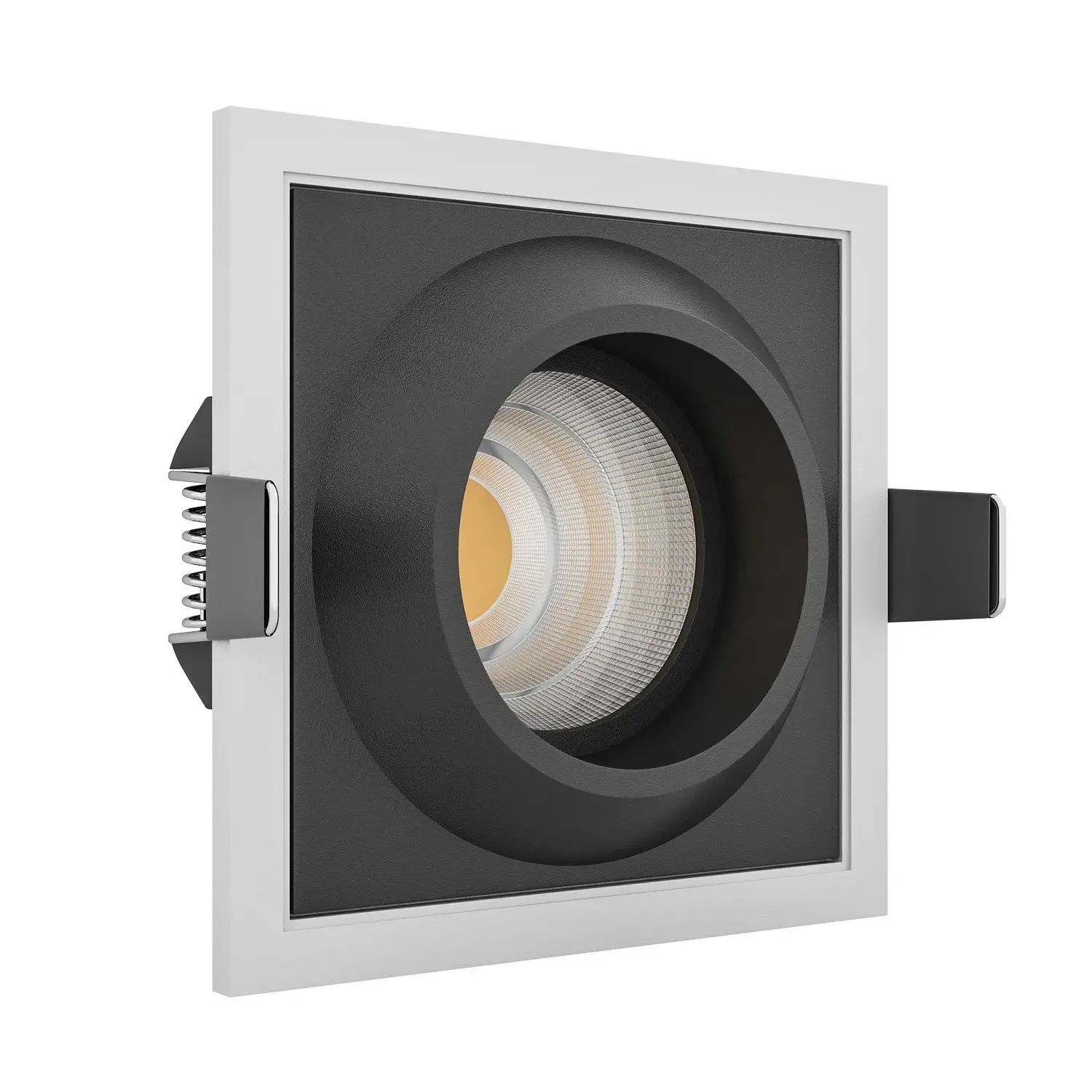 Точечный светильник Ledron GIZA SQ White-Black — белый
