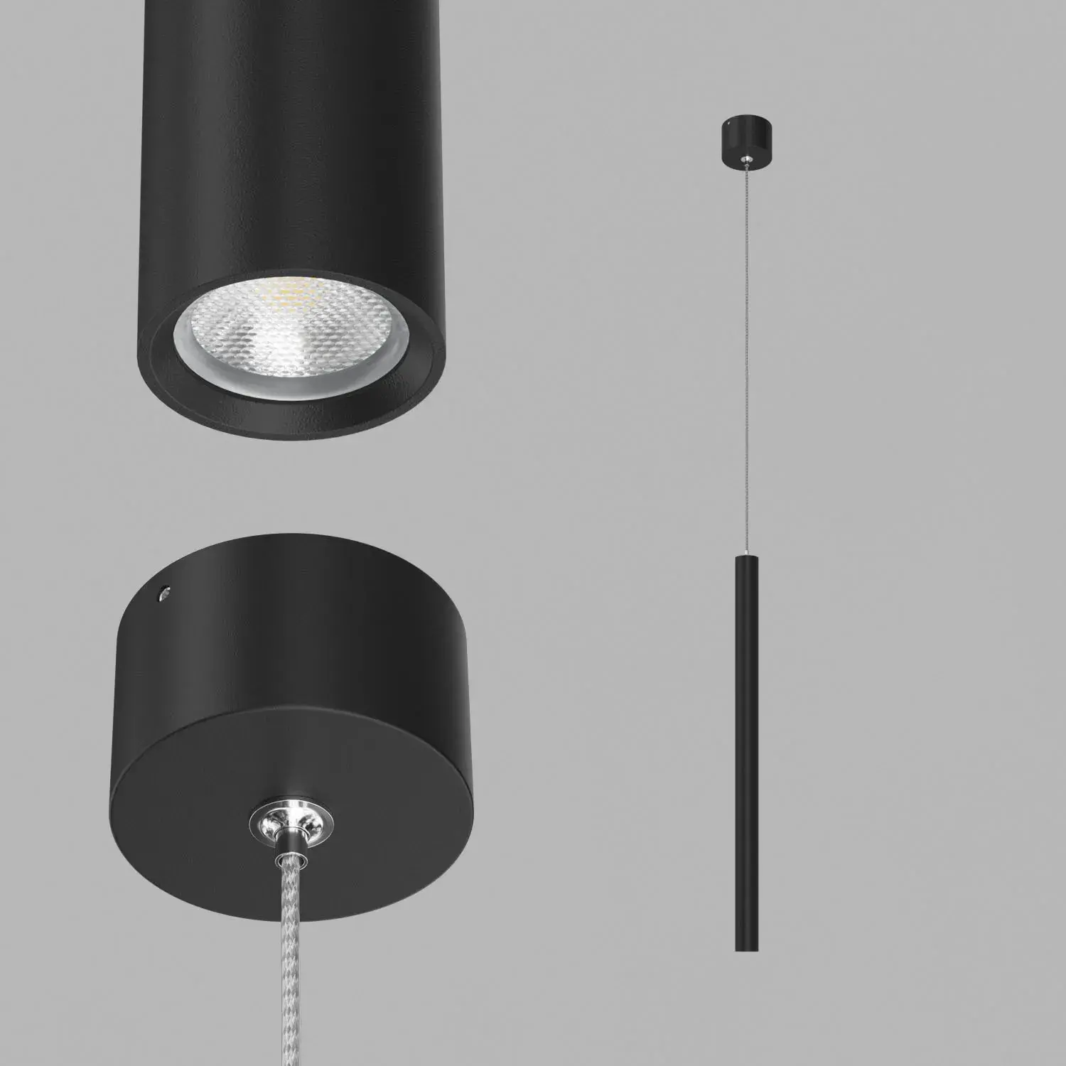 Светильник Ledron HL012-BLK — черный