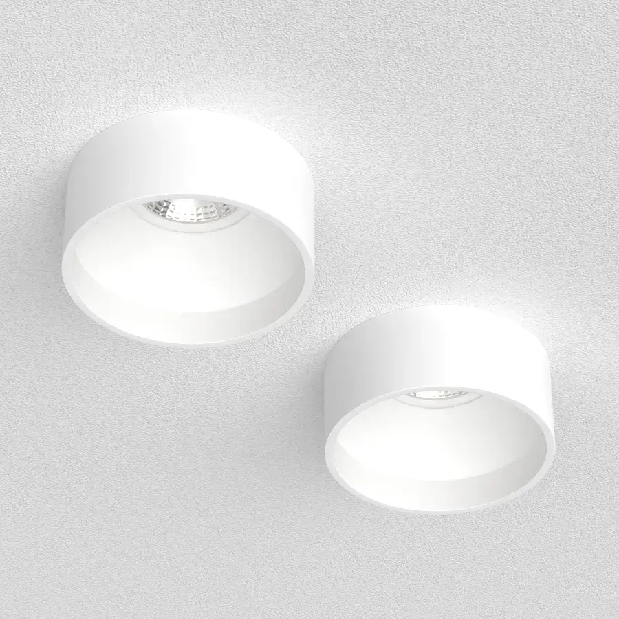 Точечный светильник Ledron KEA GU10 White — белый, ракурс 2