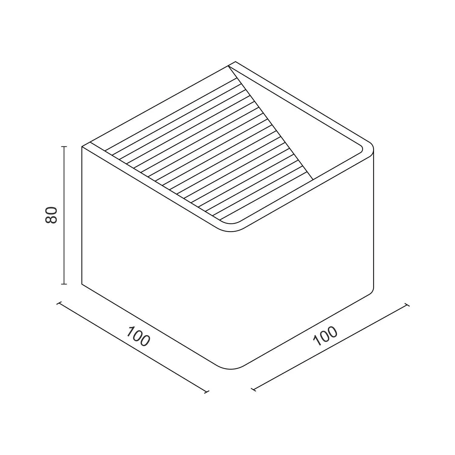 Бра Ledron LD1100/6W Black — черный