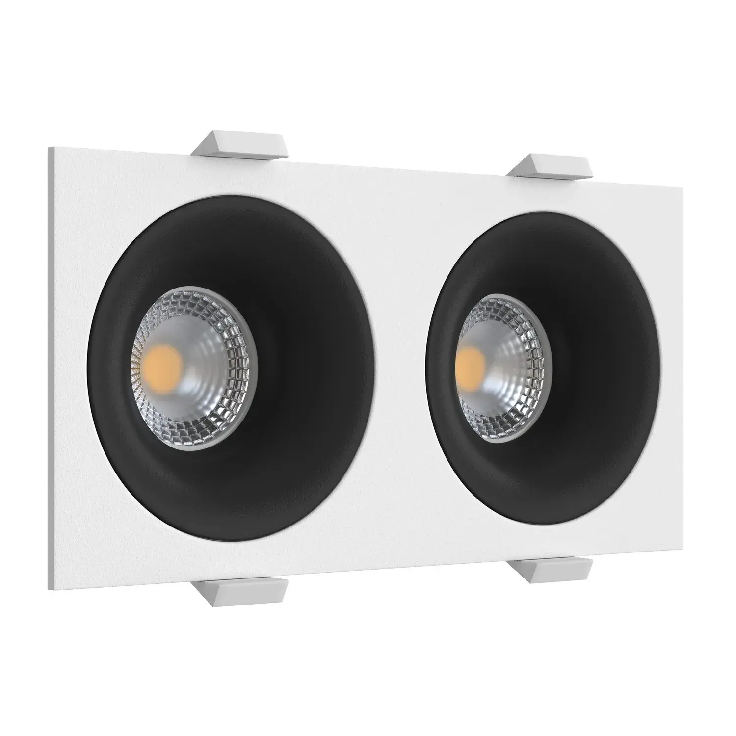 Точечный светильник Ledron MJ1003 SQ2 White-Black — белый