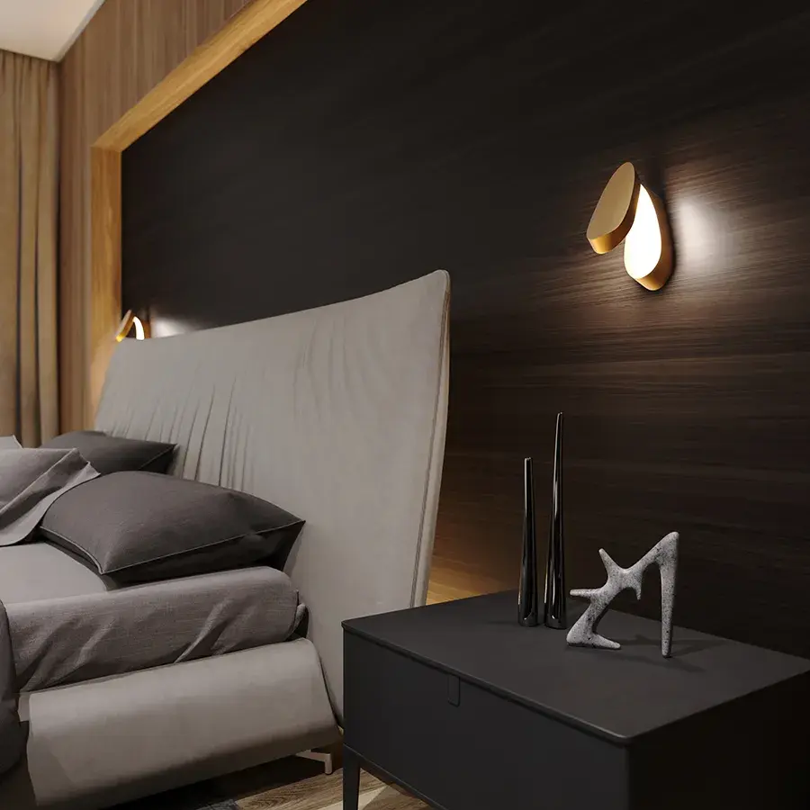 Бра Ledron ZD8132-6W Black — черный, ракурс 4