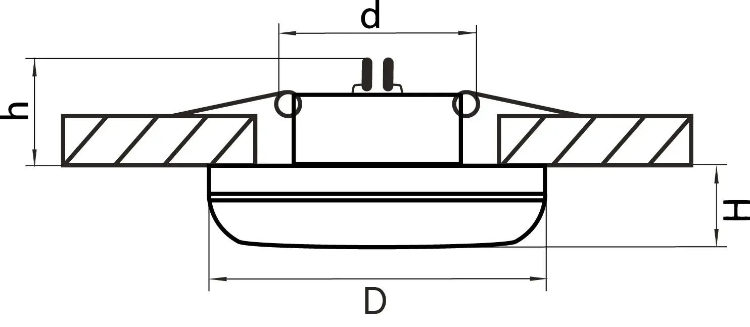 Точечный светильник Lightstar 011274 PIANO MINI — хром