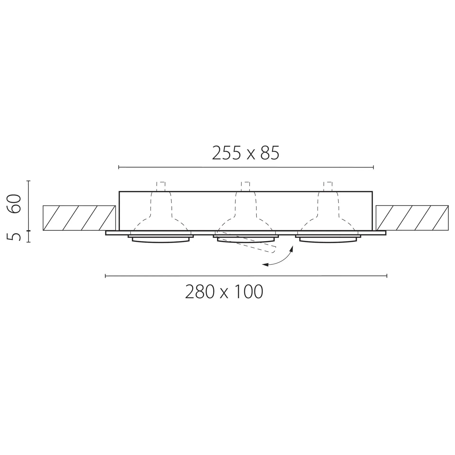 Точечный светильник Lightstar 011623 SINGO — черный