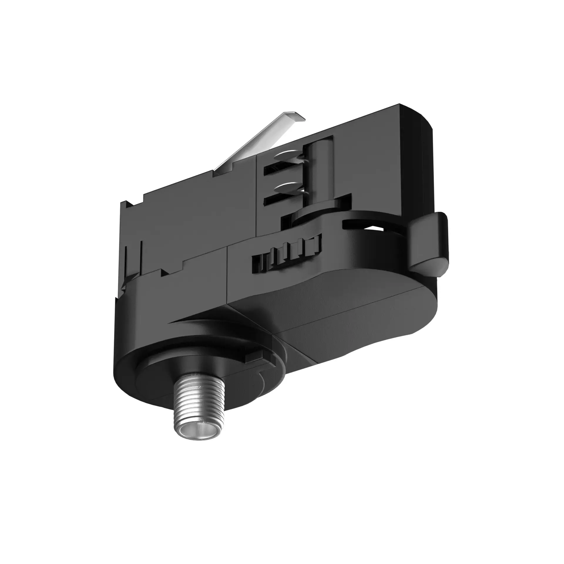 Адаптер для трехфазного шинопровода Lightstar 594007 QUATTRO — черный